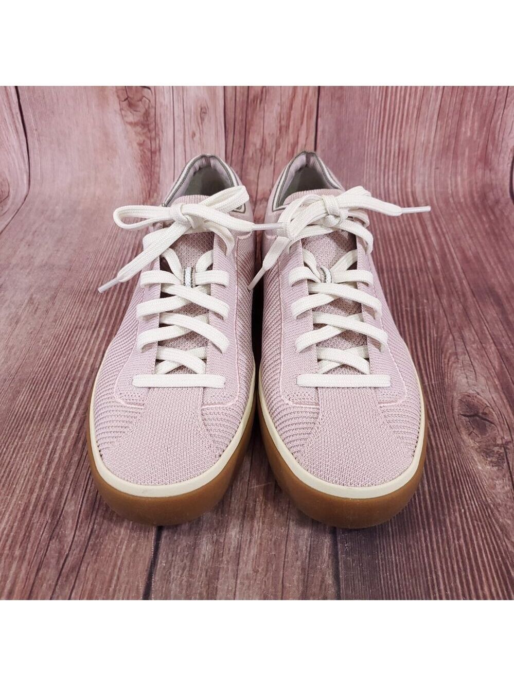 Rothys The Lace Up Sneaker Womens Size 9 Lilac Comfort Low Top Eco Friendly - Picture 4 of 16